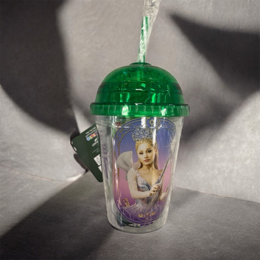 Wicked Green Fairy Tumbler with Straw
